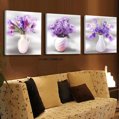 廠家供應 裝飾畫 無框畫 冰晶畫 有框畫 水晶畫 電表箱遮擋畫 浩桐工藝圖片_高清圖_細節圖-山東浩桐工藝品 -